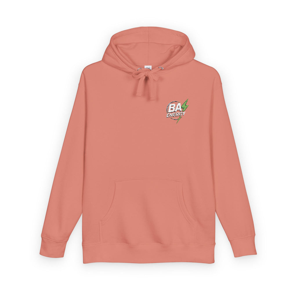 BA ENERGY Signature Hoodie — Left-Chest BA Lightning Logo