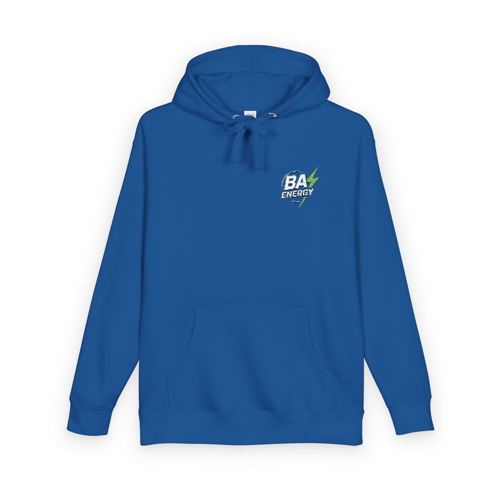 BA ENERGY Signature Hoodie — Left-Chest BA Lightning Logo
