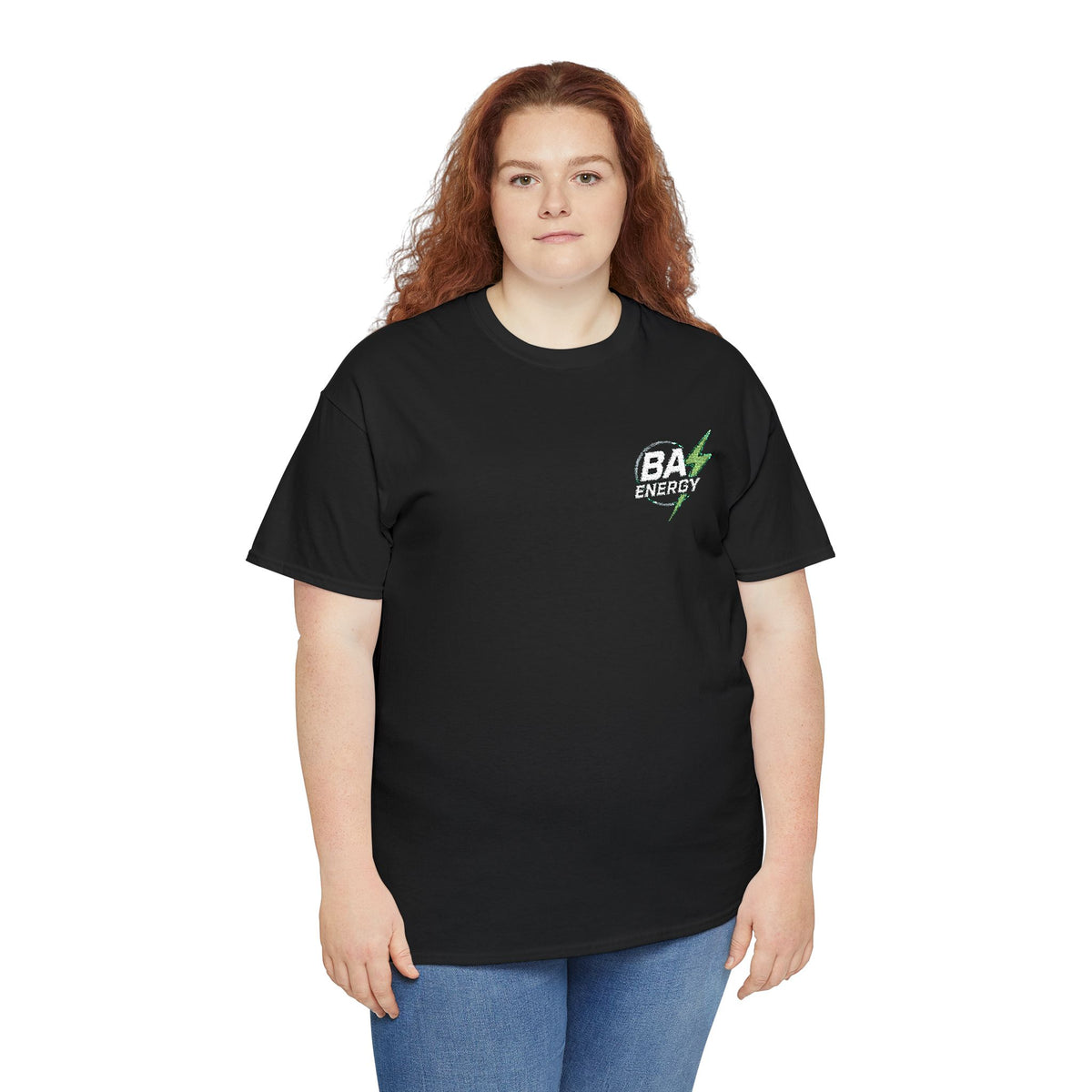 BA ENERGY Signature Tee — Lightning Chest Logo