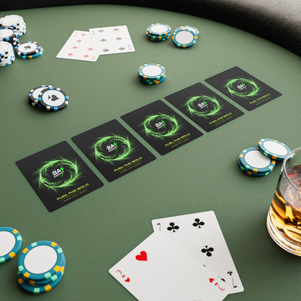 BA ENERGY-Poker Cards