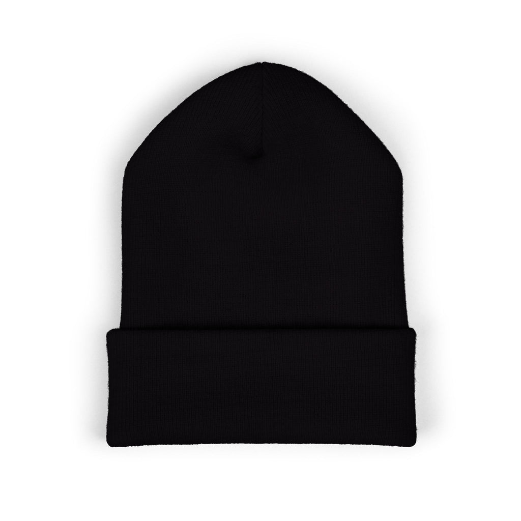 BA Energy Skull Lightning Beanie | Embroidered Cuffed Beanie