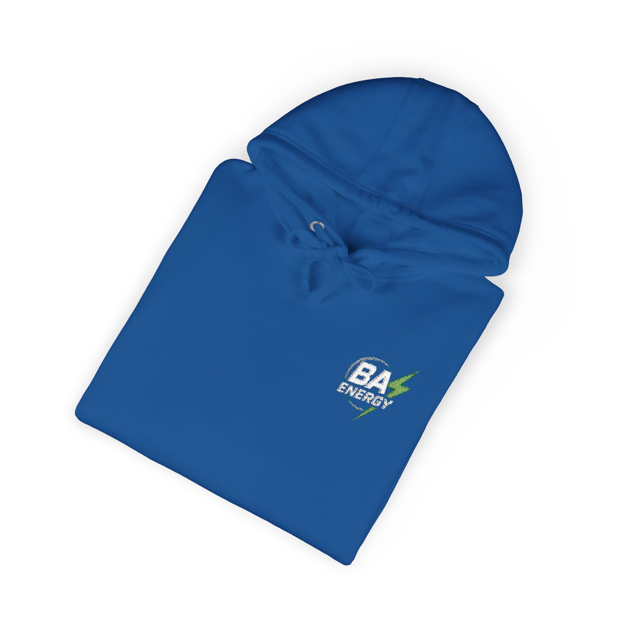 BA ENERGY Signature Hoodie — Left-Chest BA Lightning Logo