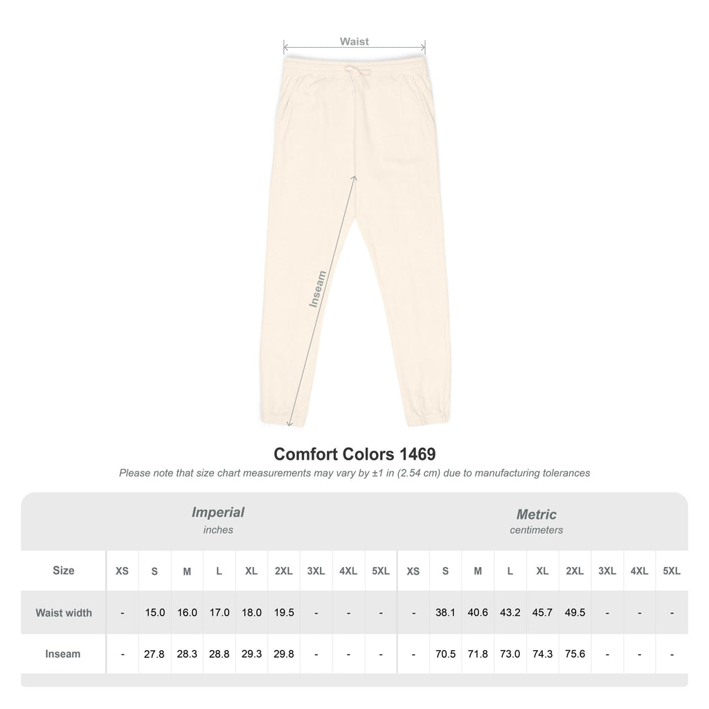 Fleece Sweatpants — 'BA ENERGY' Neon Vertical Logo
