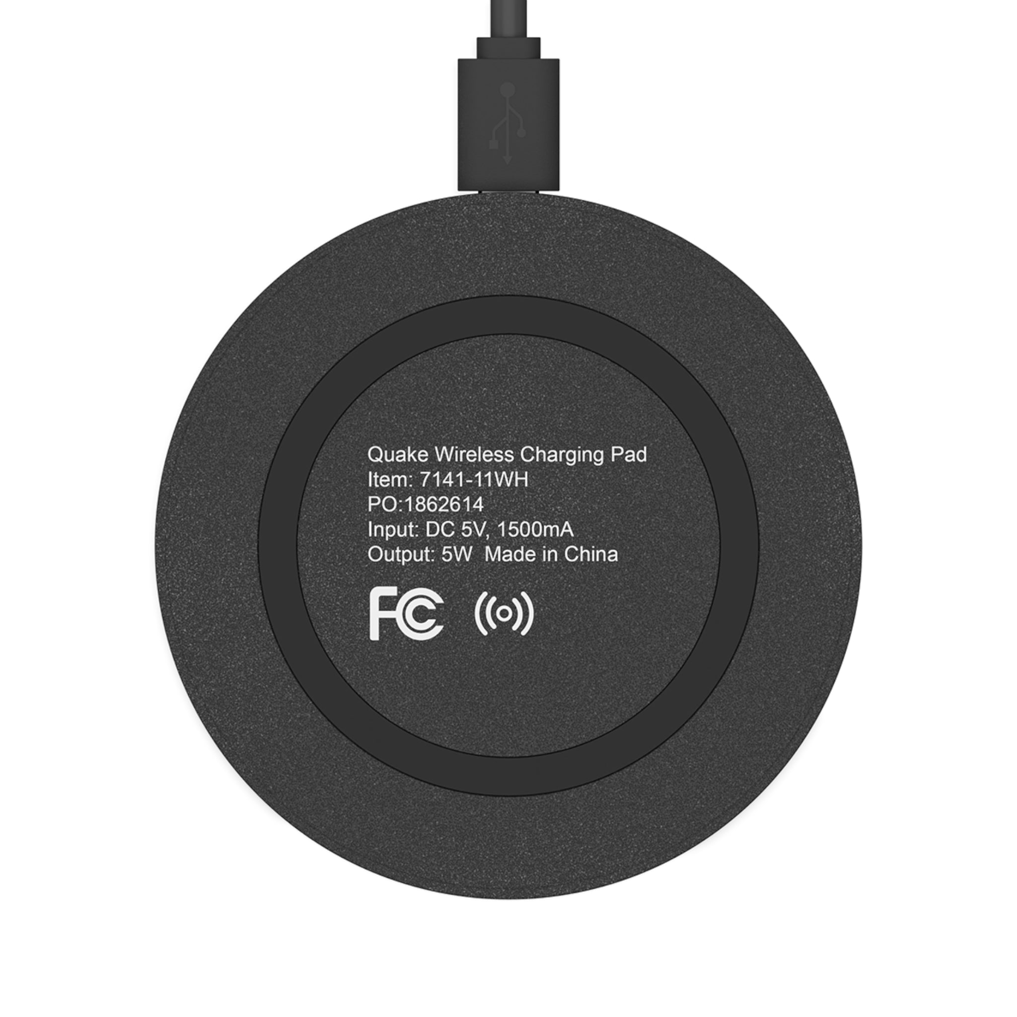 Wireless Charging Pad — BA Energy Logo Qi Charger