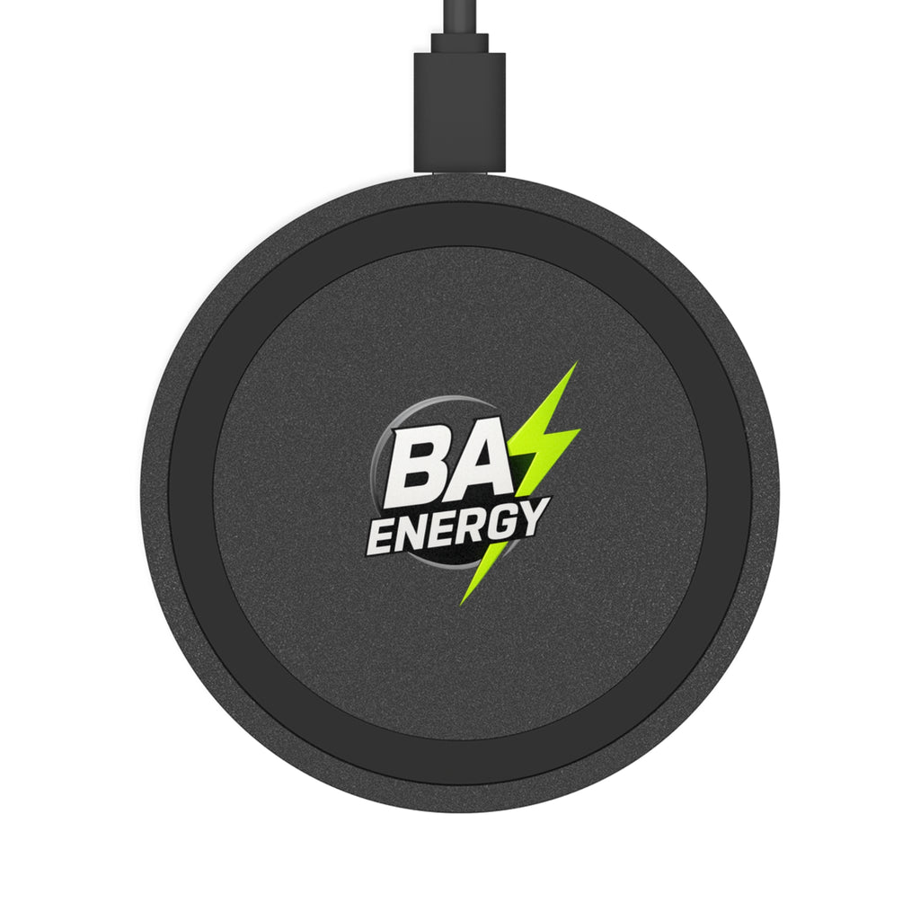 Wireless Charging Pad — BA Energy Logo Qi Charger