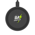 Wireless Charging Pad — BA Energy Logo Qi Charger