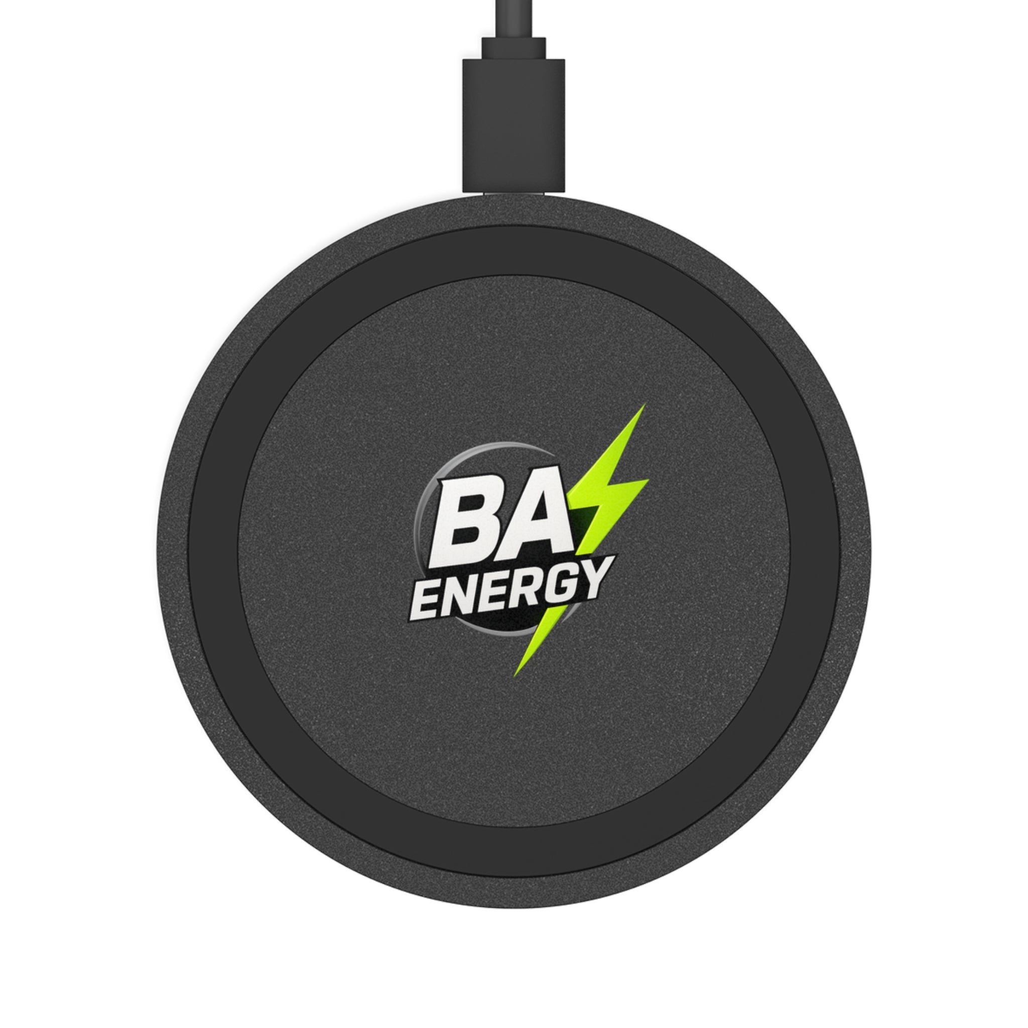 Wireless Charging Pad — BA Energy Logo Qi Charger