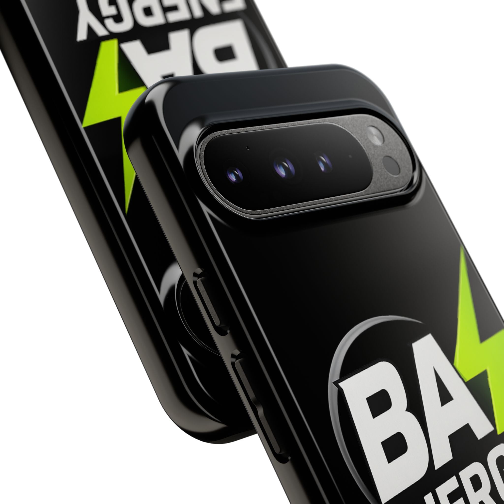 BA Energy Tough Phone Case — Shockwave Black Protective Cover