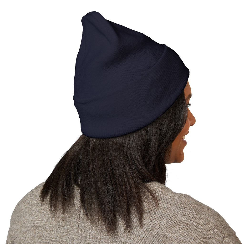 BA Energy Skull Lightning Beanie | Embroidered Cuffed Beanie