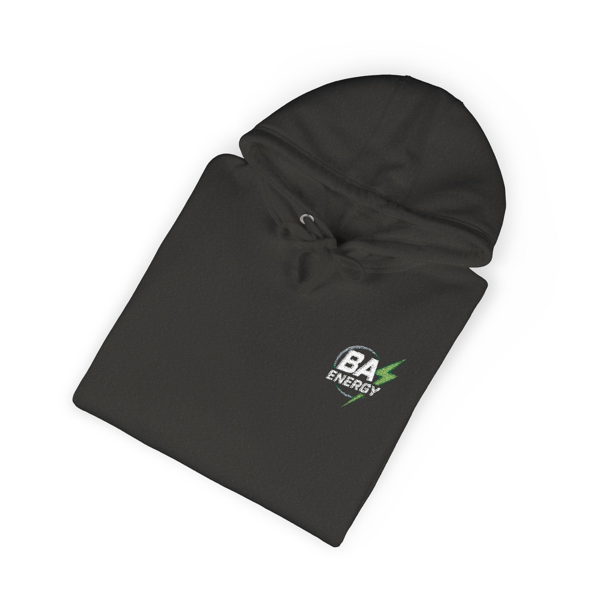 BA ENERGY Signature Hoodie — Left-Chest BA Lightning Logo