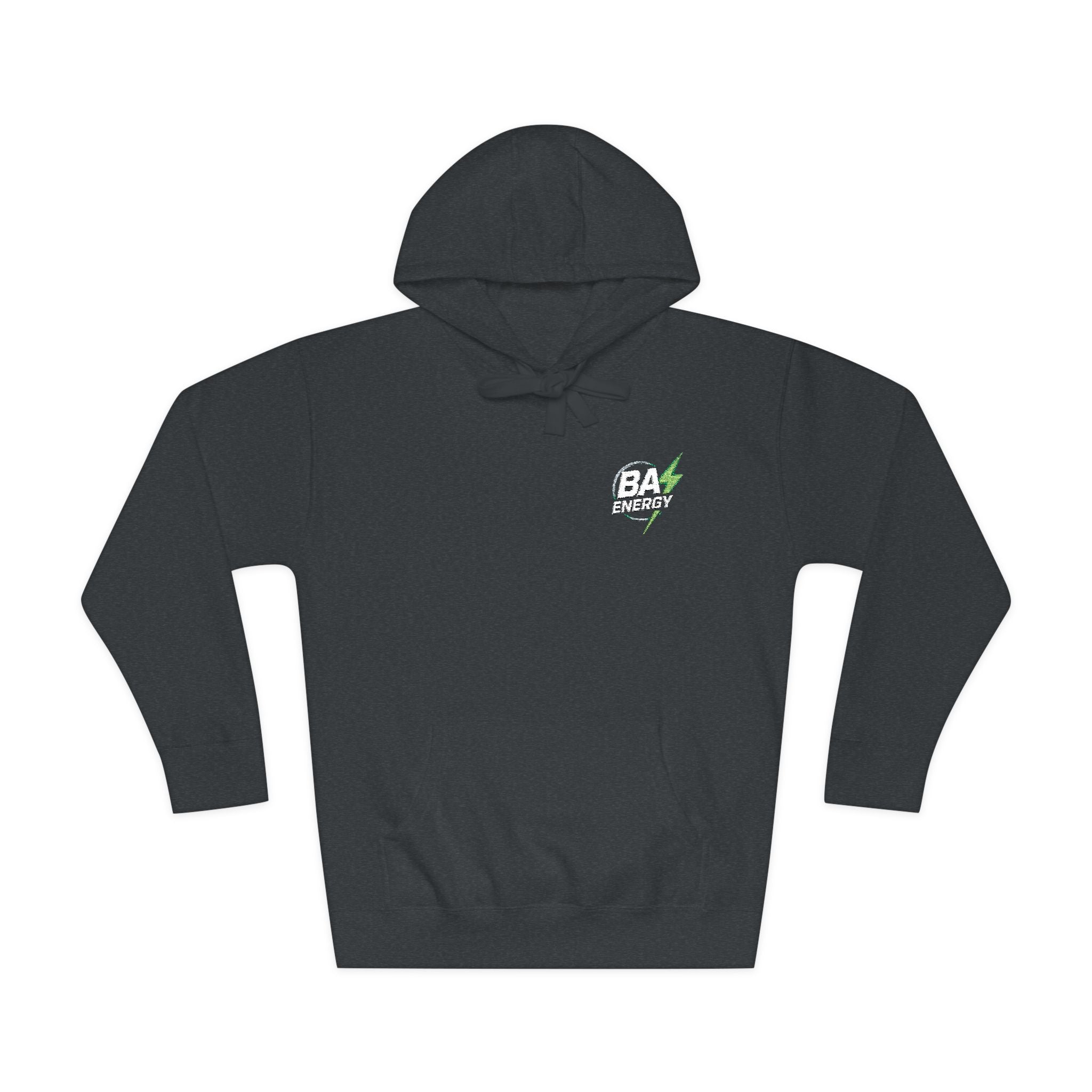 BA ENERGY Signature Hoodie — Left-Chest BA Lightning Logo