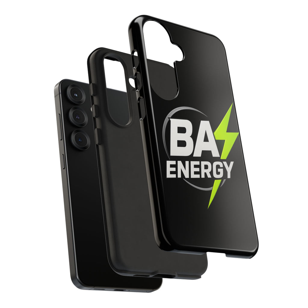 BA Energy Tough Phone Case — Shockwave Black Protective Cover