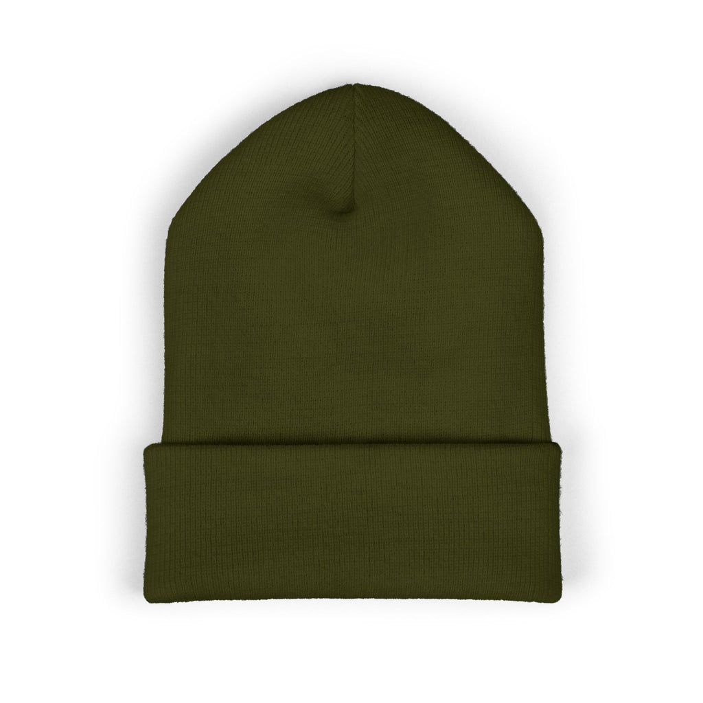BA Energy Skull Lightning Beanie | Embroidered Cuffed Beanie