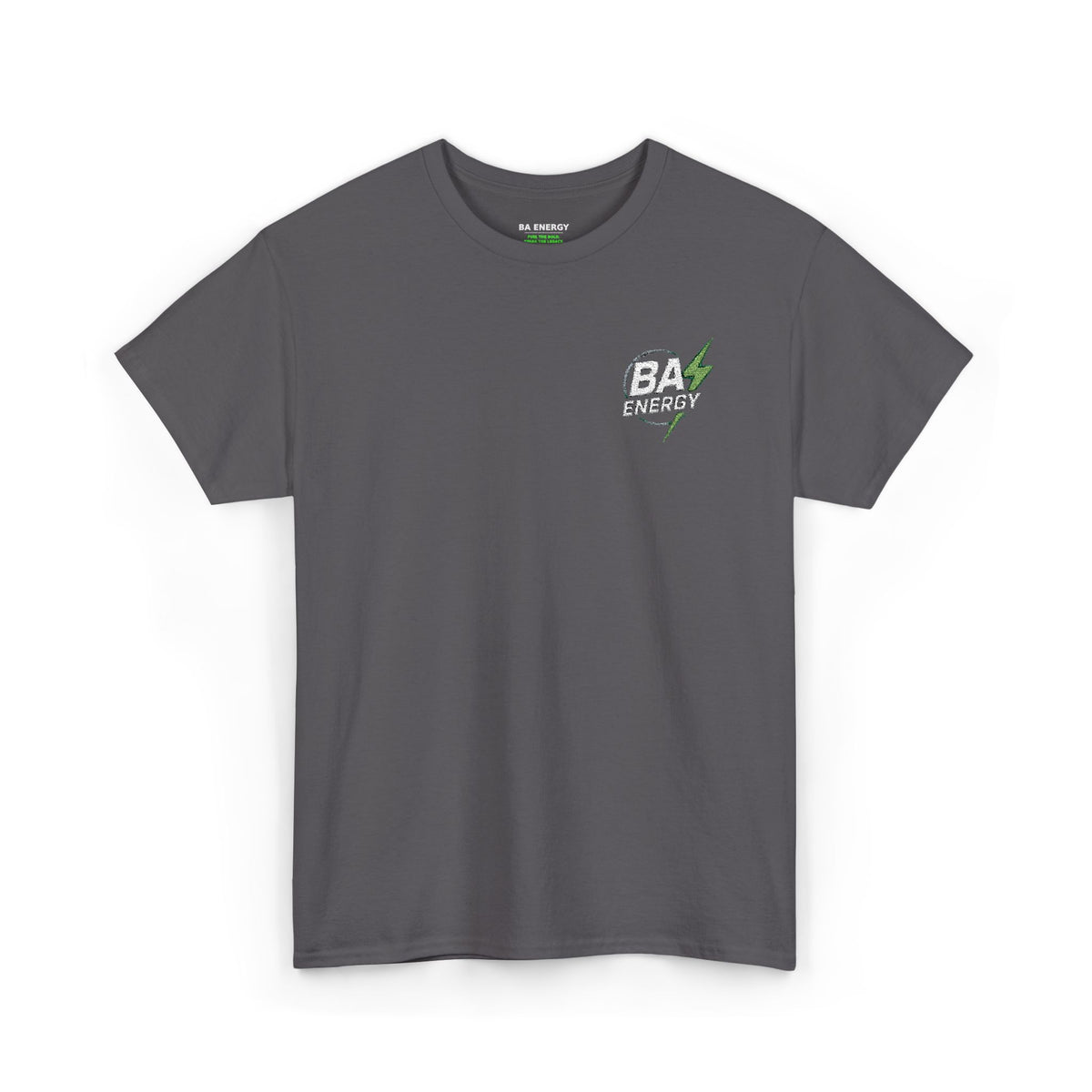 BA ENERGY Signature Tee — Lightning Chest Logo