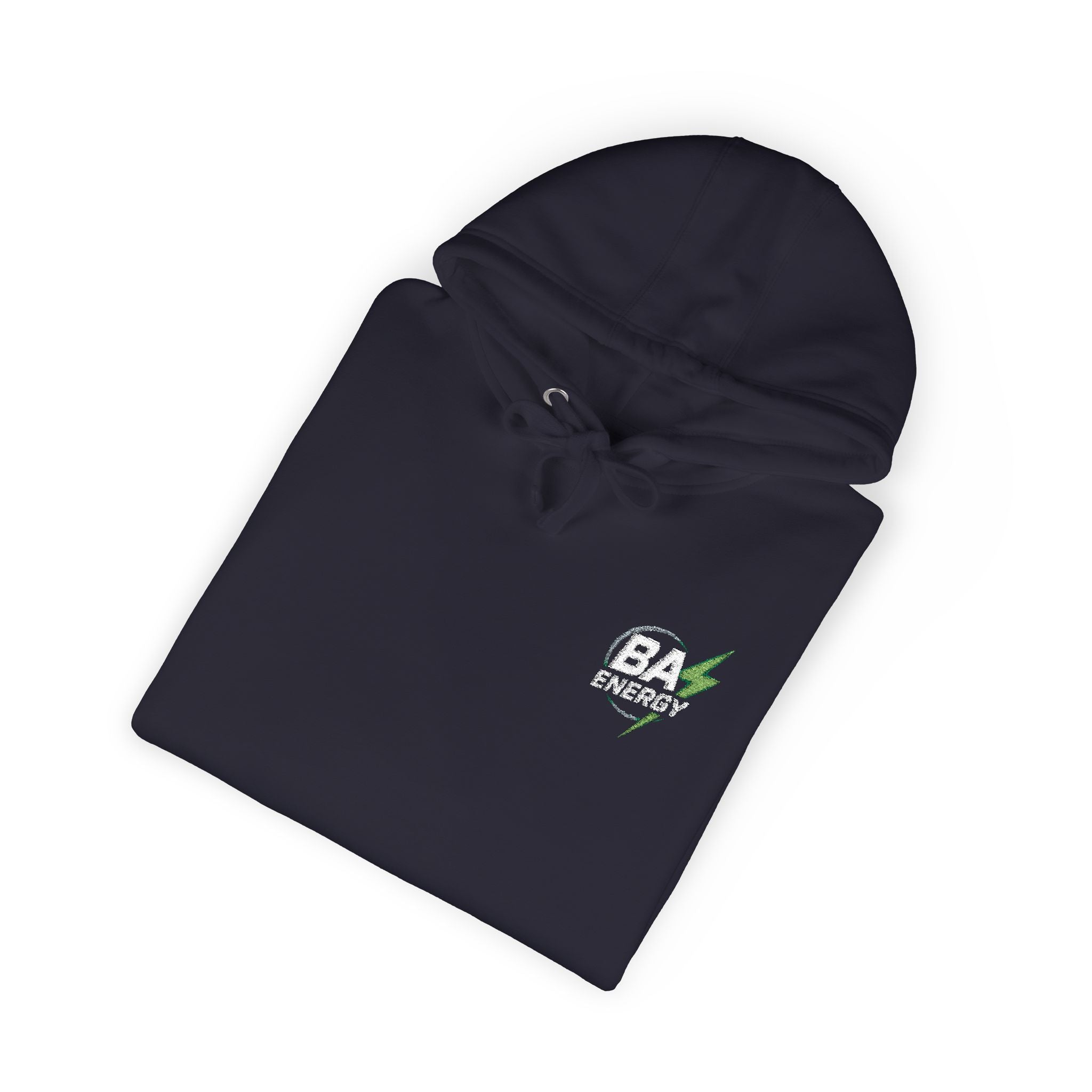 BA ENERGY Signature Hoodie — Left-Chest BA Lightning Logo
